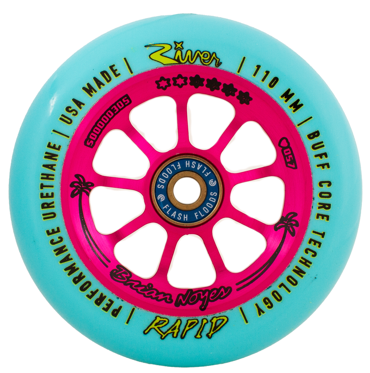 River Wheel Co – “Florida Man” Rapids 110mm (Bryan Noyes Signature)