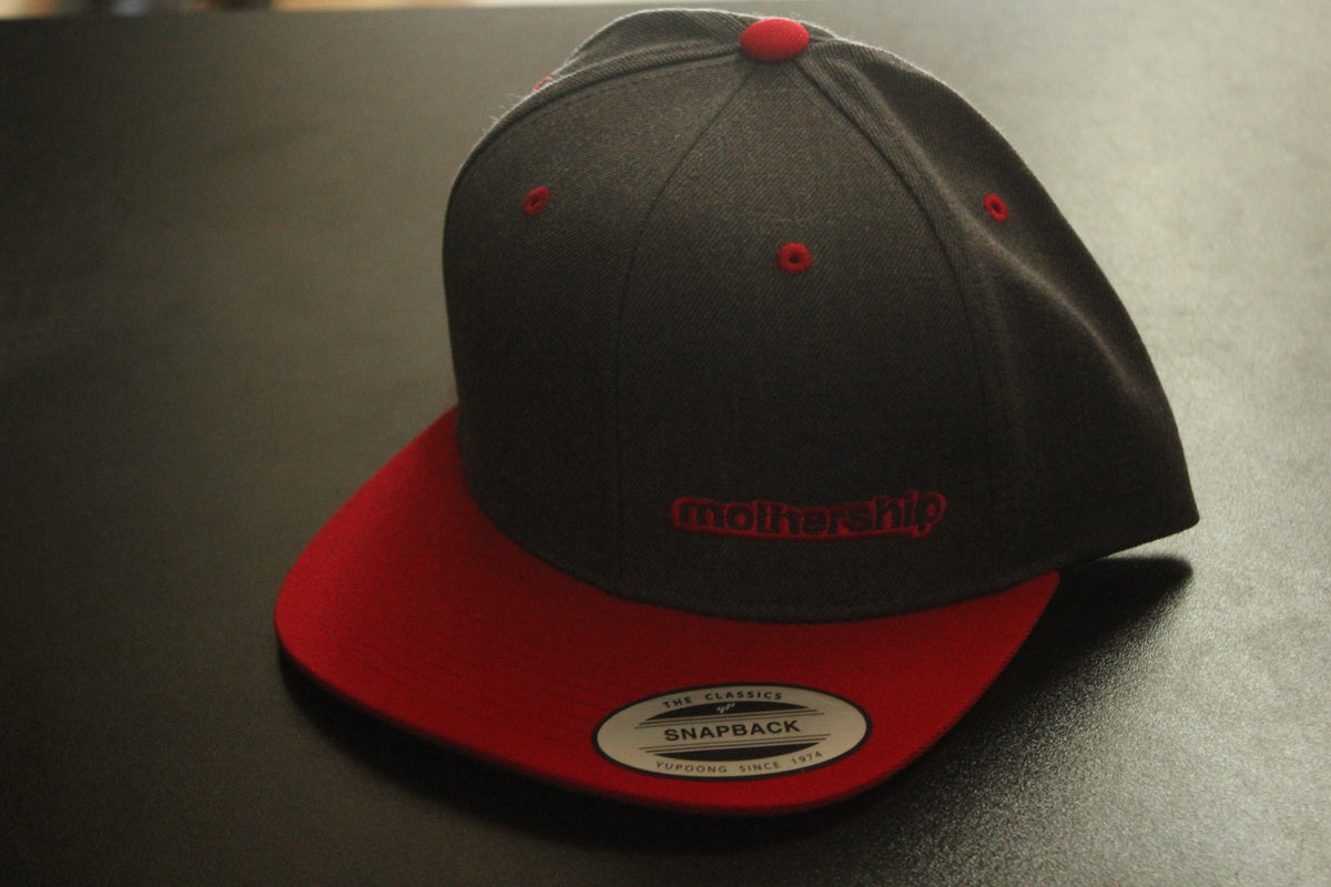 Mothership Two Tone Snapback Grey/Red